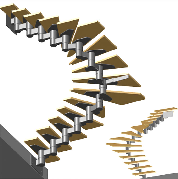 Mittelholmtreppen von FHS Treppen GmbH